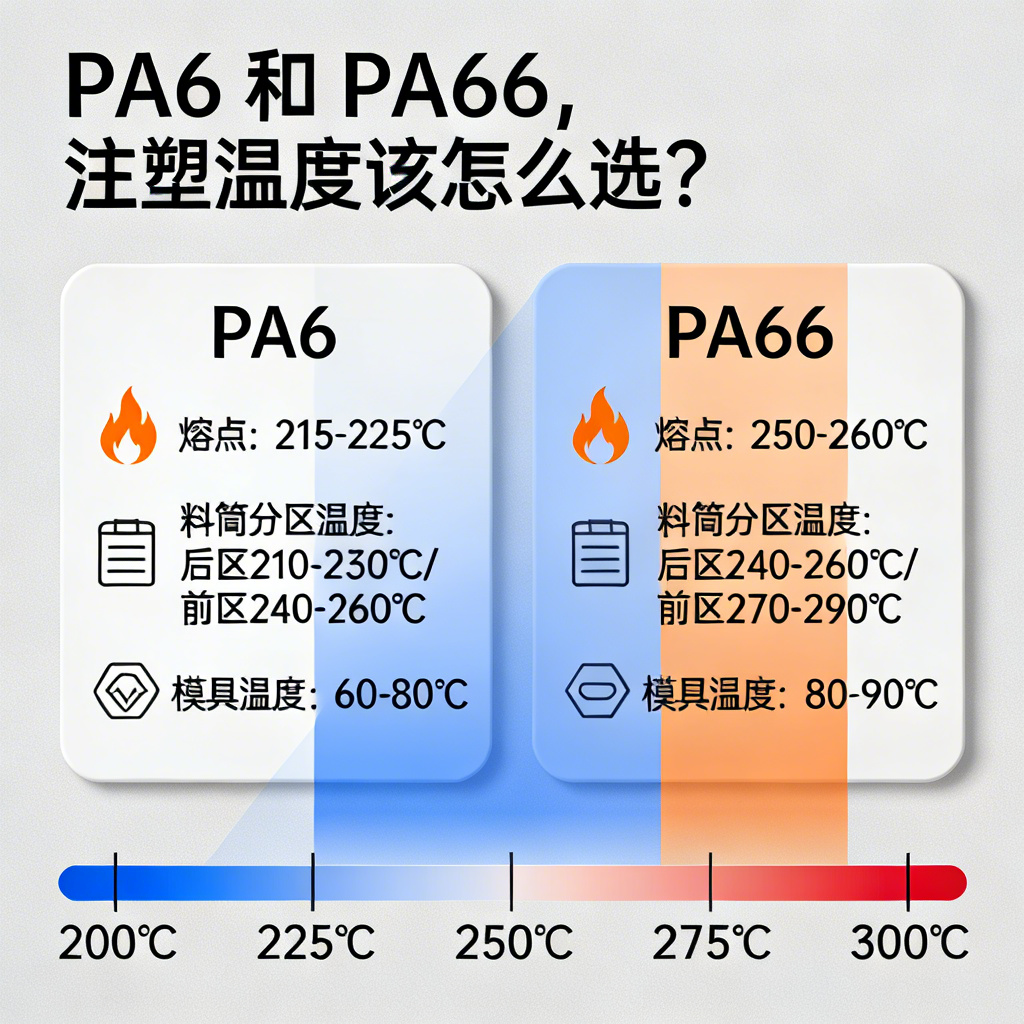 PA6和PA66，注塑温度该怎么选？